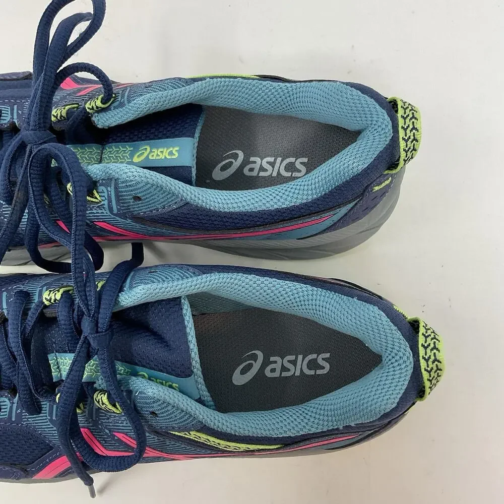 ASICS Shoes Pre Venture 9 Grade School Big Kids Size US 7 EU 40‎ Blue Hot Pink
